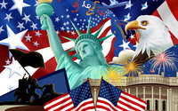 American Flag magic mug #G334894
