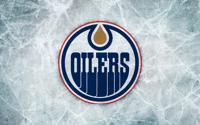 Edmonton Oilers wooden framed poster