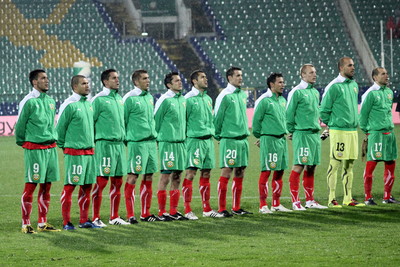 Bulgaria National Football Team metal framed poster