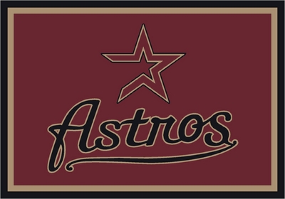 Houston Astros poster with hanger