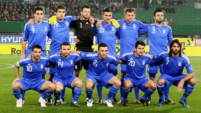Greece National Football Team tote bag