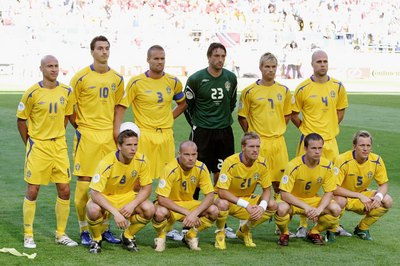 Sweden National Football Team poster with hanger