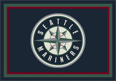 Seattle Mariners wooden framed poster