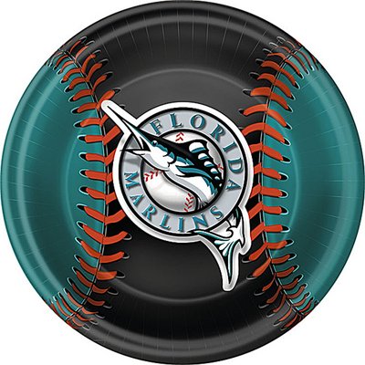 Florida Marlins poster with hanger