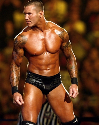 Randy Orton poster with hanger