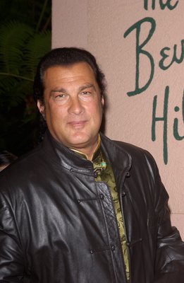 Steven SeagaL poster with hanger