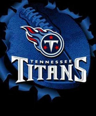 Tennessee Titans wooden framed poster
