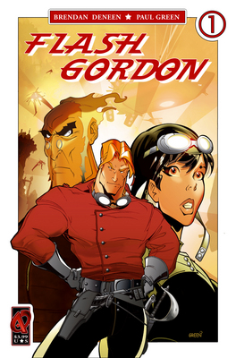 Flash Gordon wooden framed poster