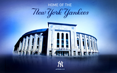 New York Yankees wood print