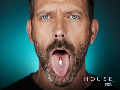 House M.D poster with hanger