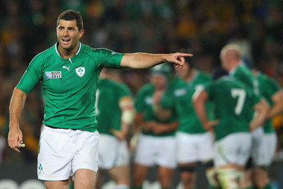 Rob Kearney poster with hanger