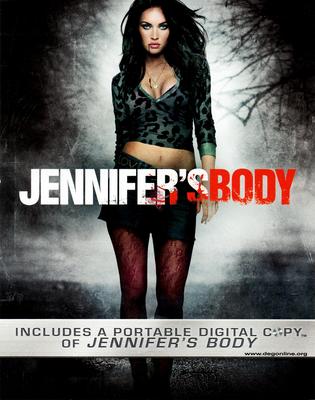 Jennifers Body wooden framed poster