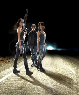 Sarah Connor Chronicles metal framed poster