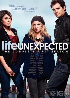 Life Unexpected poster with hanger