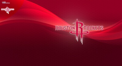 Houston Rockets poster with hanger