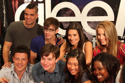 Glee Cast canvas poster