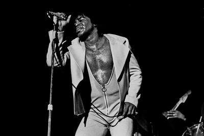 James Brown canvas poster