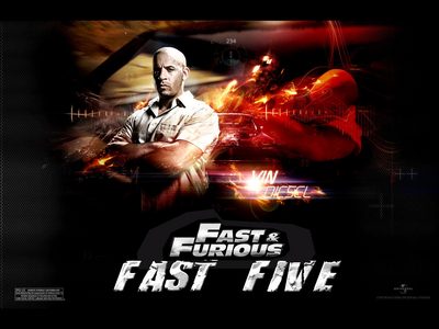 Fast Five canvas poster
