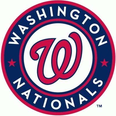 Washington Nationals poster with hanger