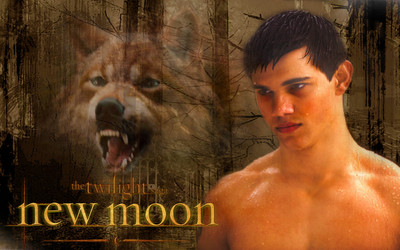 New Moon canvas poster