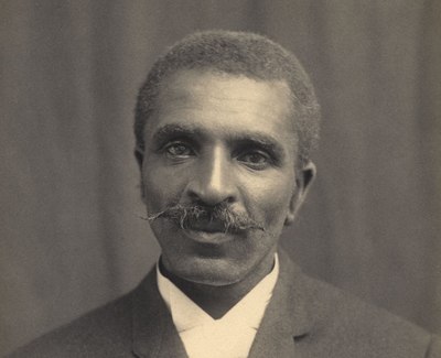 George Washington Carver poster with hanger