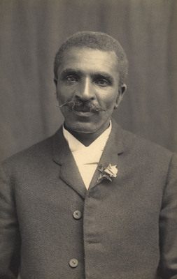 George Washington Carver poster with hanger