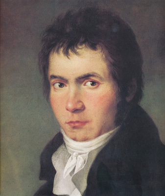 Ludwig Van Beethoven canvas poster