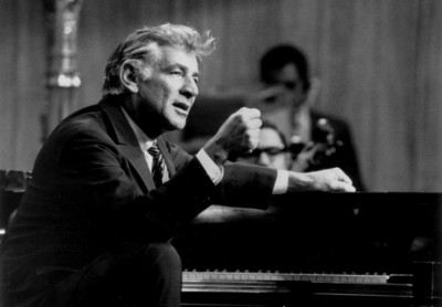 Leonard Bernstein canvas poster