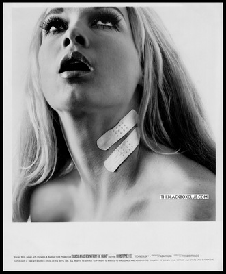 Veronica Carlson poster with hanger