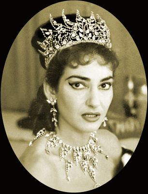 Maria Callas pillow