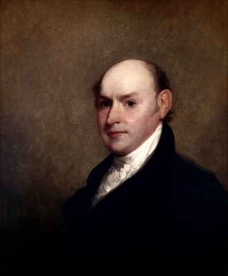 John Quincy Adams canvas poster