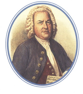 Sebastian Bach poster with hanger