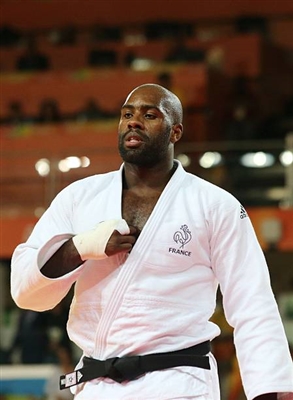 Teddy Riner canvas poster