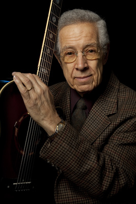 Kenny Burrell poster with hanger