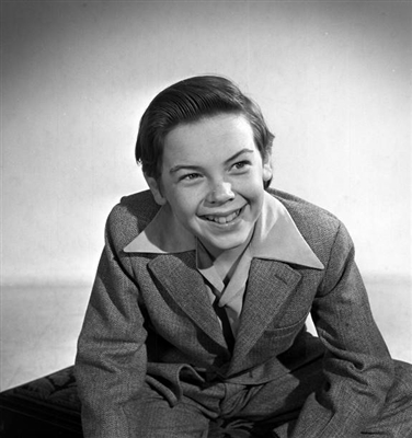 Bobby Driscoll metal framed poster
