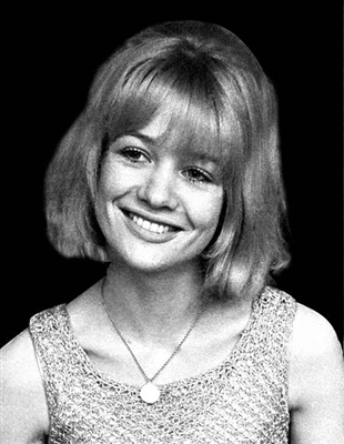 Judy Geeson wooden framed poster