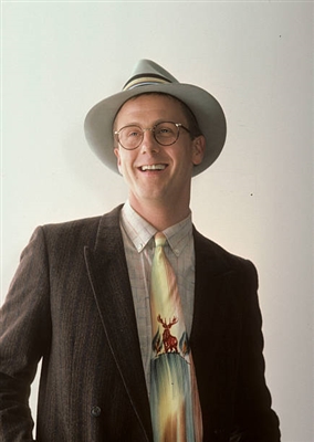 Harry Anderson poster with hanger