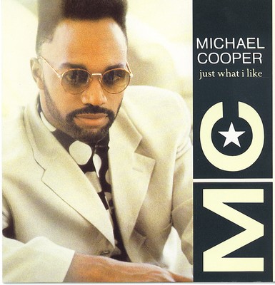 Michael Cooper poster with hanger