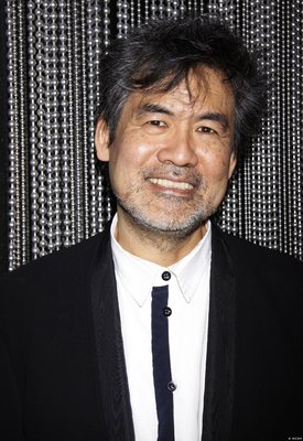 David Henry Hwang poster with hanger