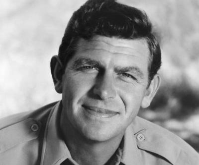 Andy Griffith poster with hanger
