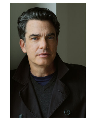 Peter Gallagher poster with hanger