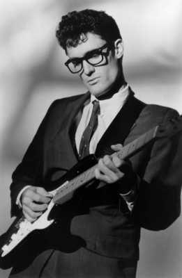 Buddy Holly pillow