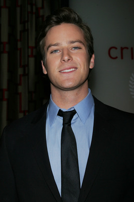 Armie Hammer poster with hanger