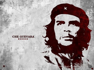 Che Guevara wooden framed poster