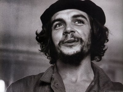 Che Guevara metal framed poster