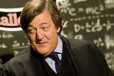 Stephen Fry canvas poster