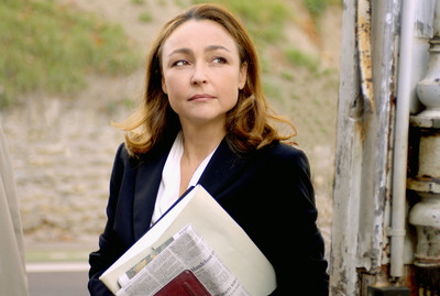 Catherine Frot poster with hanger