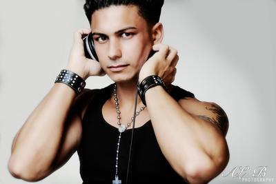 Pauly D poster with hanger