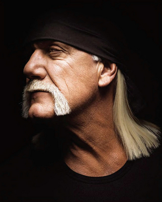 Hulk Hogan poster with hanger