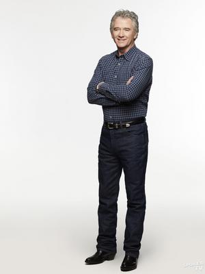 Patrick Duffy poster with hanger